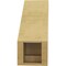 Ekena Millwork 5-inch W x 12-inch D x 12-inch H Imperial Rough Cedar Woodgrain TimberThane Knee Brace, Primed BRCUR05X12X12IMPRCPR - alternate 4